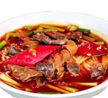 Sichuan-style Pepper Chicken Offal Noodles