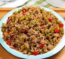 Sour Jiang Bean Meat Fritter Noodles