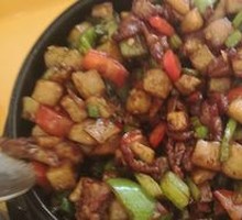 Spicy Pork Stir-Fry Rice