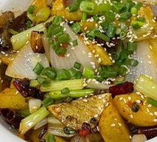 Spicy Pork Intestines Stir-fry