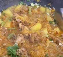 Stewed Chicken in Iron Pot