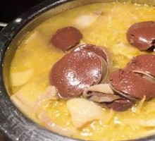 Sour Cabbage Blood Sausage