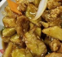 Sautéed Pork and Eggplant