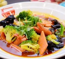 Vegetarian Light Spicy Hot Pot