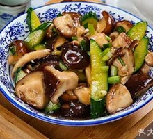Freshly Harvested Mushrooms