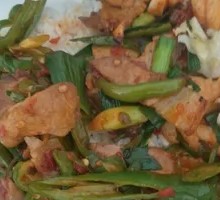 Twice-Cooked Pork with Rice