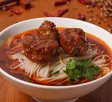Red Soup Ginger Duck Rice Noodles