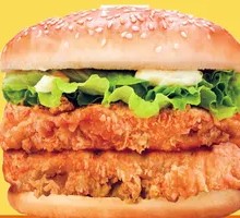 Whole Chicken Double Burger