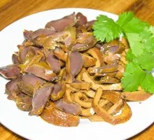 Tripe from the stomach of cattle