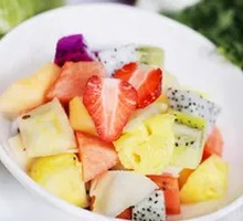 California Rainbow Fruit Salad
