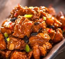 Stir-Fried Pork Ribs with Garlic and Fermented Black Bean Sauce