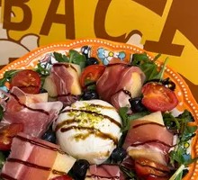 Cold Meat and Cheese Platter