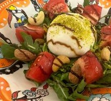 Prosciutto with Burrata Cheese