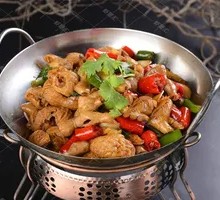 Spicy Pork Intestines Stir-fry