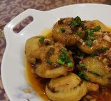 Fish-Flavored Eggplant Patties