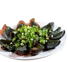 Green Pepper and Century Egg