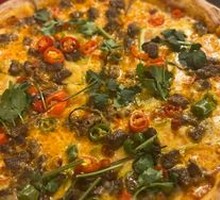 Sichuan Spicy Beef Pizza
