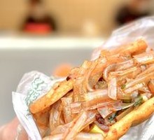 Cold Glass Noodles with Flatbread