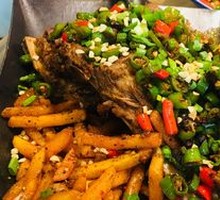 Rainbow Stir-Fry Pork Cutlet