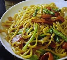 Ham Fried Noodles