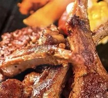 French Rosemary Lamb Chops with Small Potatoes