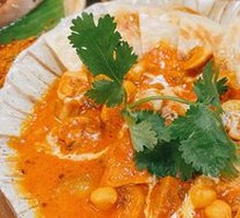 Butter Chicken with Paratha