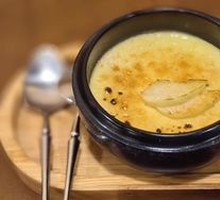 Durian Caramel Pudding