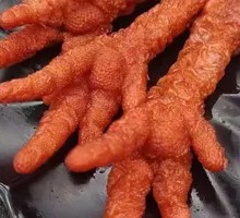Braised Chicken Feet with Tiger Skin