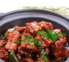 Braised Spare Ribs Dry Pot