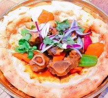 Xinjiang Naan with Meat