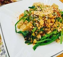 Spinach Wheat Gluten Noodles