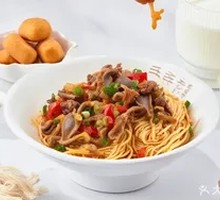 Dry-Mixed Chicken Offal Noodles