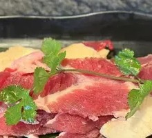 Freshly Sliced Beef Belly