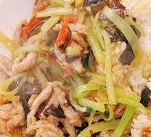 Fish-Flavored Shredded Pork Rice Bowl