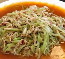 Bamboo Shoots with Pork Strips
