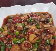 Green Pepper Chicken