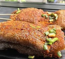 Roasted Sweet Potato Skin