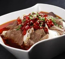 Spicy Dan Dan Noodles with Blood Sausage