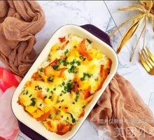 Orleans Chicken Cheese Baked Rice