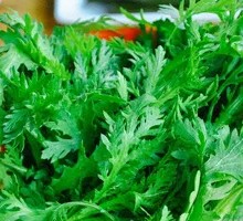 Chinese chrysanthemum greens