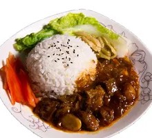 Chopped Chili Beef Rice Bowl