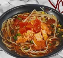 番茄鸡蛋米线