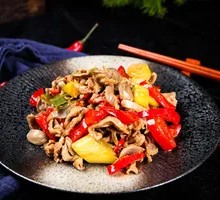 Pickled Pepper Chicken Offal Rice