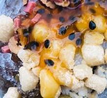 Passion Fruit Glutinous Rice Ice Dessert