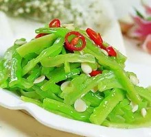 Pickled Mustard Greens Stir-Fried Bitter Melon