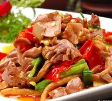 Spicy Pepper Chicken Offal