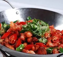 Dry Pot Chicken Gizzards
