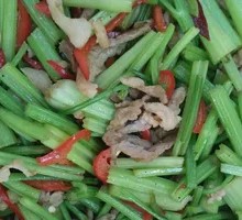 Celery and Shredded Pork