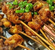 Grilled Chicken Gizzards
