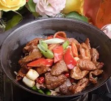 Spicy Pork Intestines Stir-fry